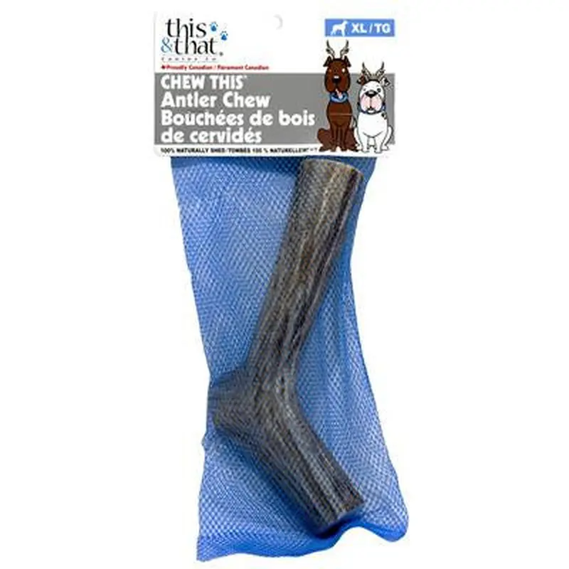 This & That Dog Toughest Antler Xlarge 6.5oz 