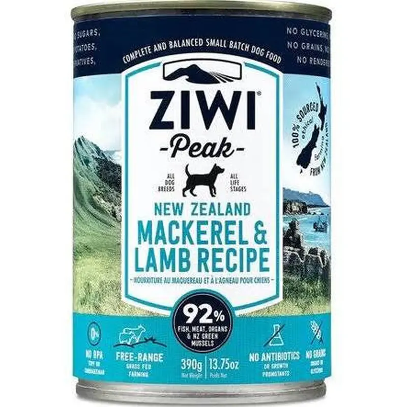 Ziwipeak Mkrl/lmb Dog 12/13.75 oz 