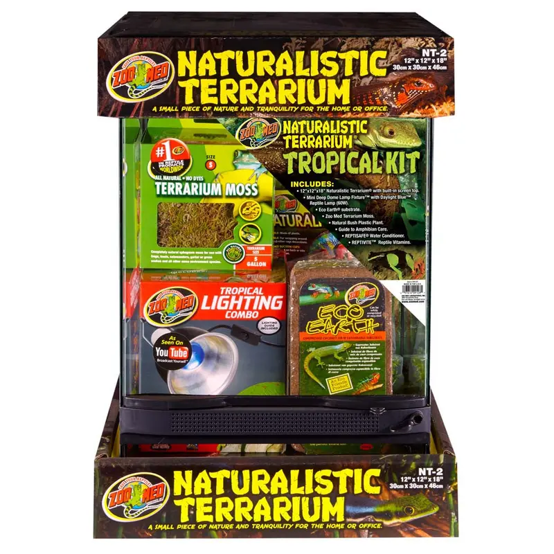 Zoo Med Naturalistic Terrarium Tropical Kit