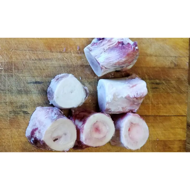 Naturally Wild Pet Treats Frozen Bison Marrow Bone 1" Dog Treats 9Pk