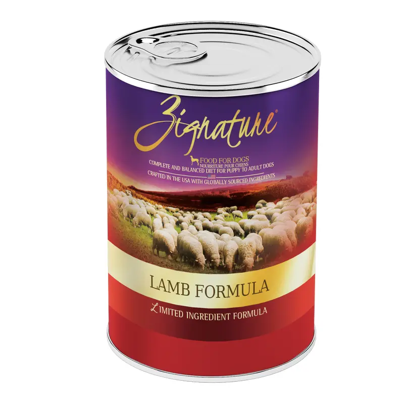 Zignature Lamb Formula Dog Food 12/13 oz