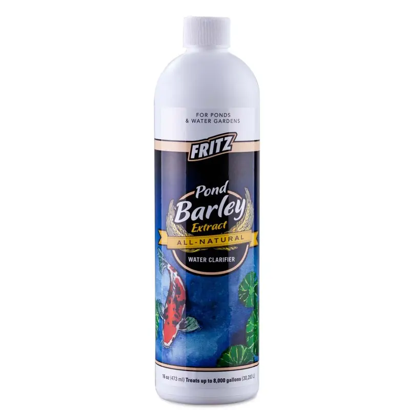 Fritz Barley Extract Natural Pond and Water Garden Treatment 16 fl. oz