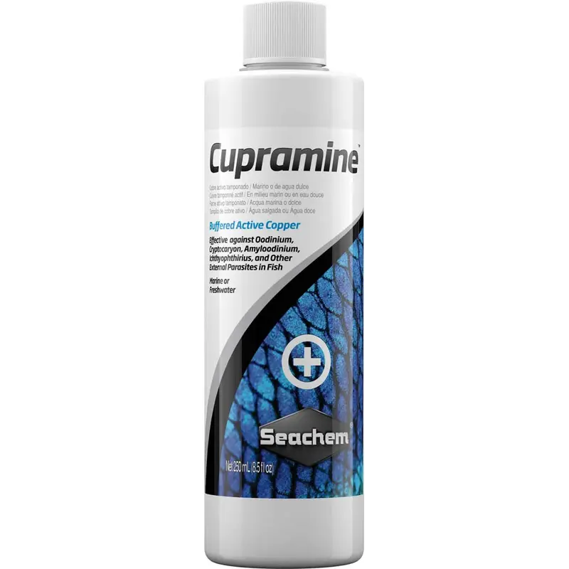 Seachem Cupramine Copper Treatment 8.5 fl. oz