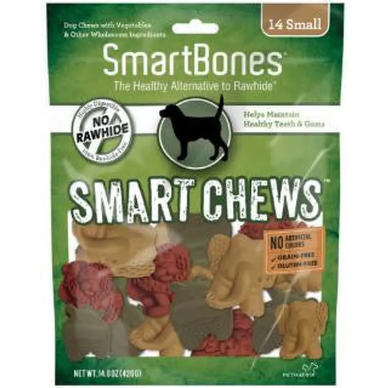 SmartBones Smart Chews Safari Small 14pk 