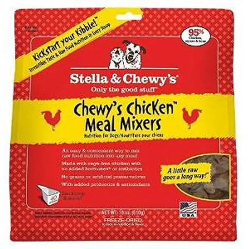 Stella & Chewy's Freeze-Dried Chewy's Chicken Meal Mixers - 18 oz. 