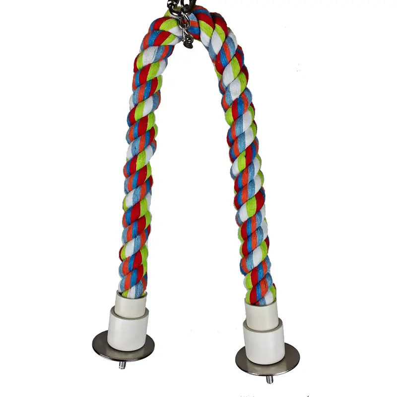 A & E Cages Cotton Cable Bird Perch 22 Inches