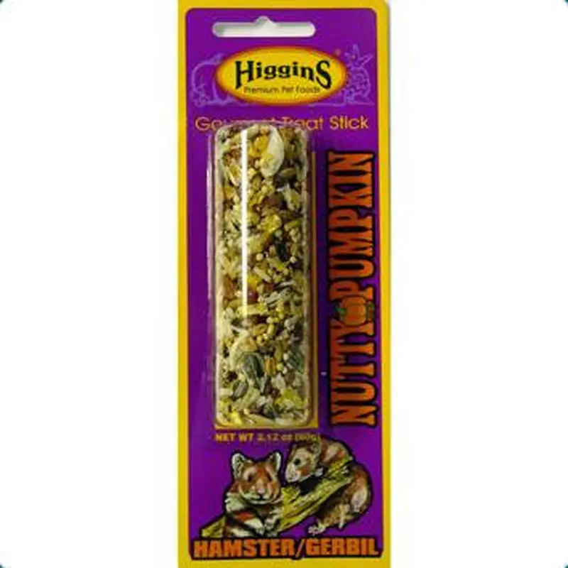 Higgins Sunburst Treat Sticks Nutty Pumpkin Hamster Gerbil & Rodent 2.5 oz