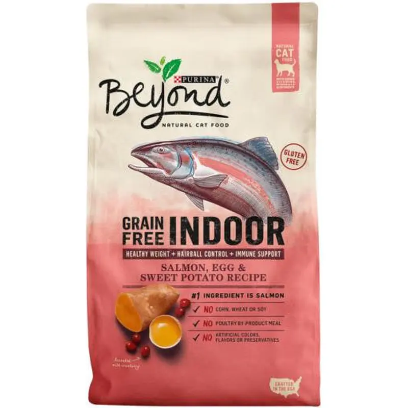One Beyond Grain Free Salmon/Egg/Sweet Potato Indoor Cat 11lb 