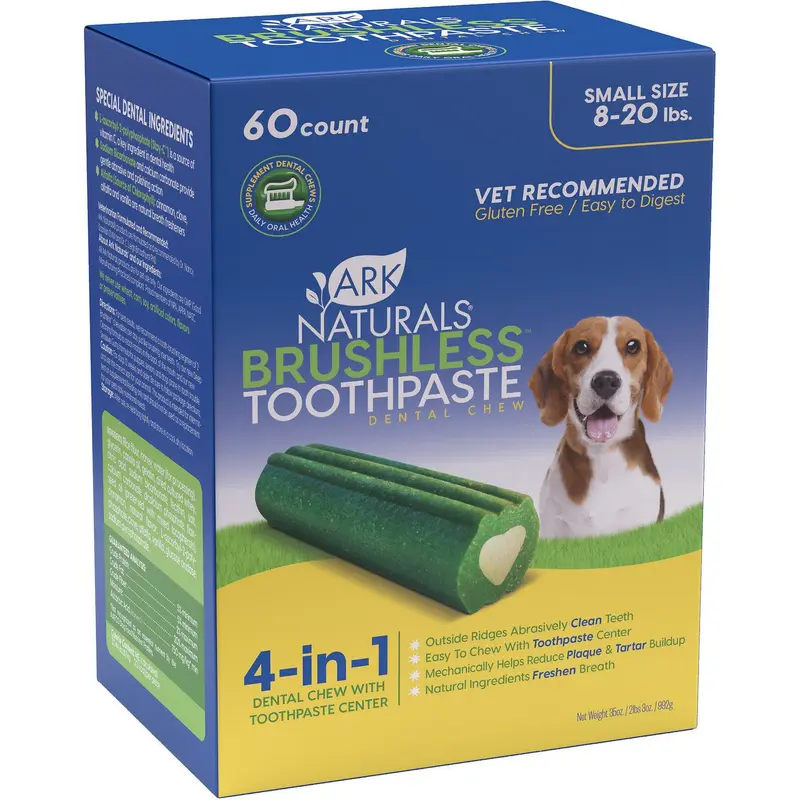 Ark Naturals Brushless Toothpaste Value Pack Small 60CT 
