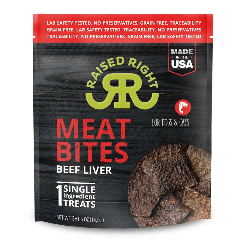 Raise Right Meatt Bites Beef 5oz 6ct