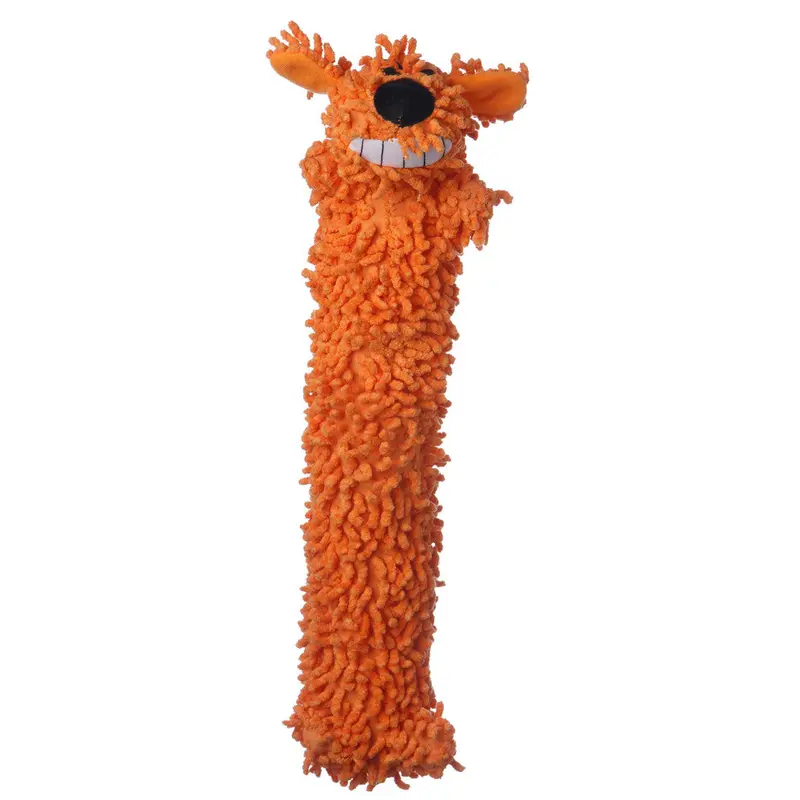 Multipet Loofa Floppy Dog Toy Light Weight Assorted 18 in