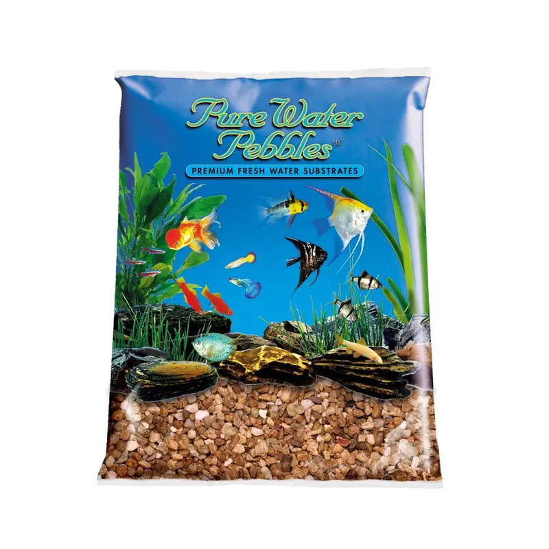 Pure Water Pebbles Fresh Water Nutty Pebbles Gravel 2/25 lb