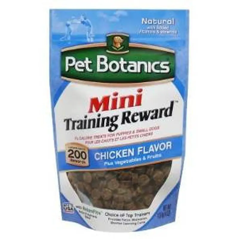 Cardinal Pet Botanics Training Rewards Mini Treats - Chicken 4oz 