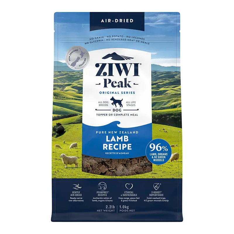 Ziwi Dog Air Dried Lamb 2.2lb. 
