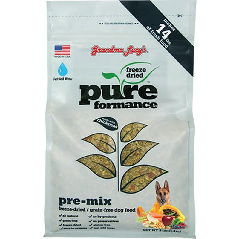 Grandma Lucy's Dog Pure Pre-mix & Chickpea 3lb 