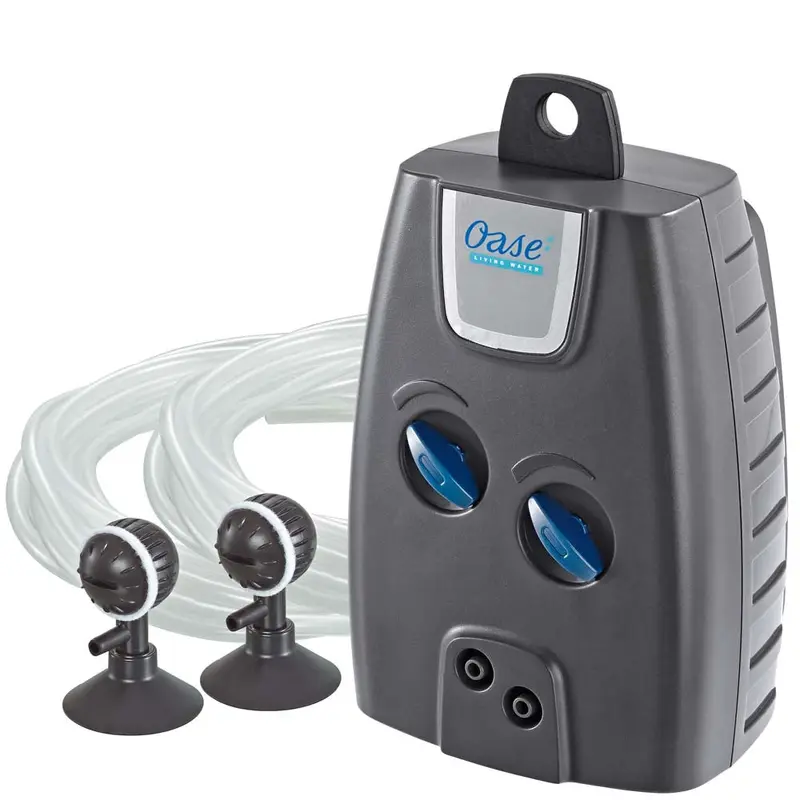 OASE OxyMax 400 Aquarium Air Pump Black