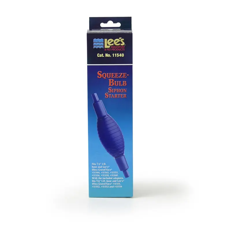 Lees Squeeze Bulb Aquarium Siphon Starter