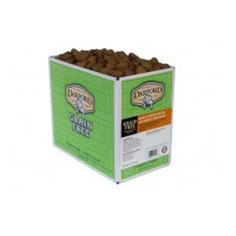Darford Grain Free Baked Pumpkin/Veggie Dog Treat 15lb 