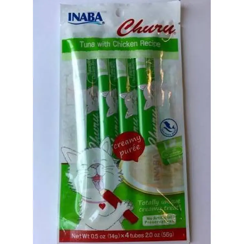 Inaba Churu Tuna with Chicken Recipe 2oz 