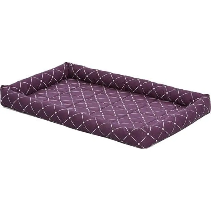 Midwest Quiet Time Ashton Bolster Bed Plum 36" 