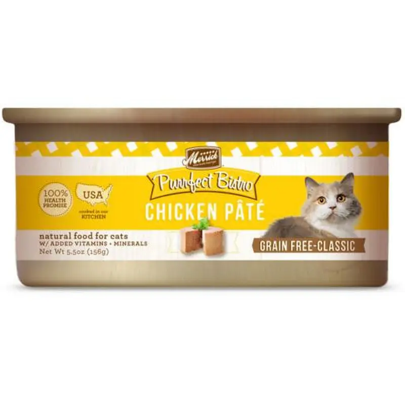 Merrick Purrfect Bistro Chicken Pate 24/5.5oz 