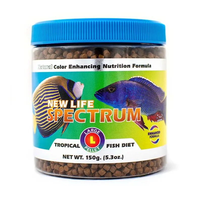New Life Spectrum Tropical Sinking Pellets Fish Food 5.3oz