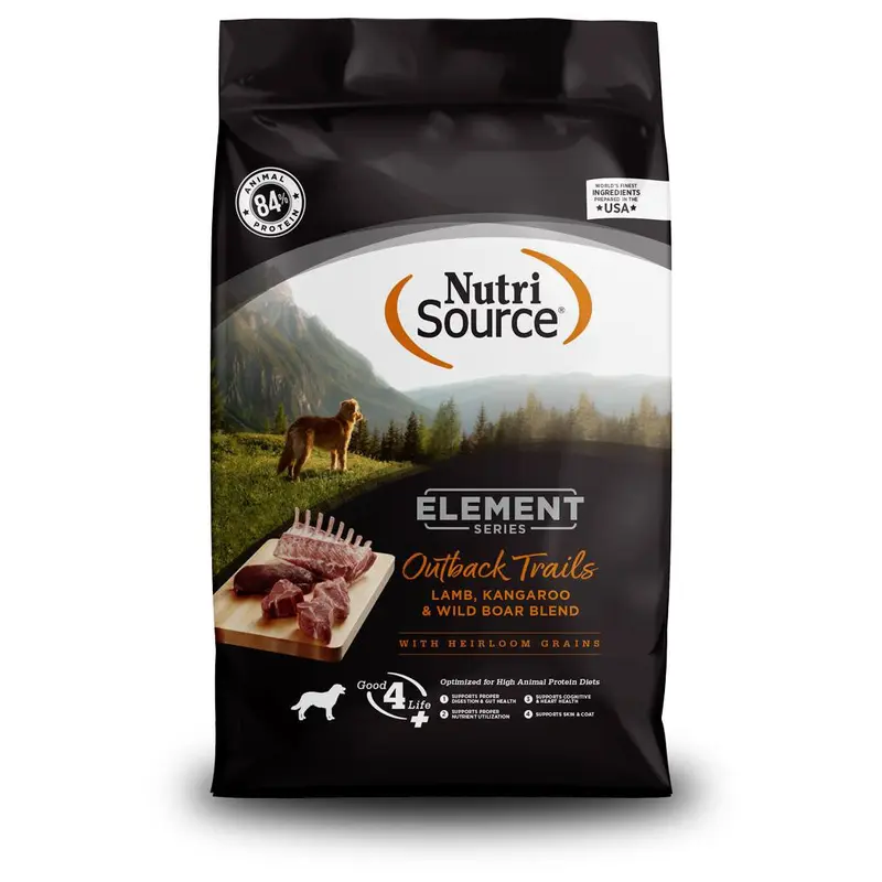 NutriSource Elements Series Outback Trails Blend Dog Food 24 lb