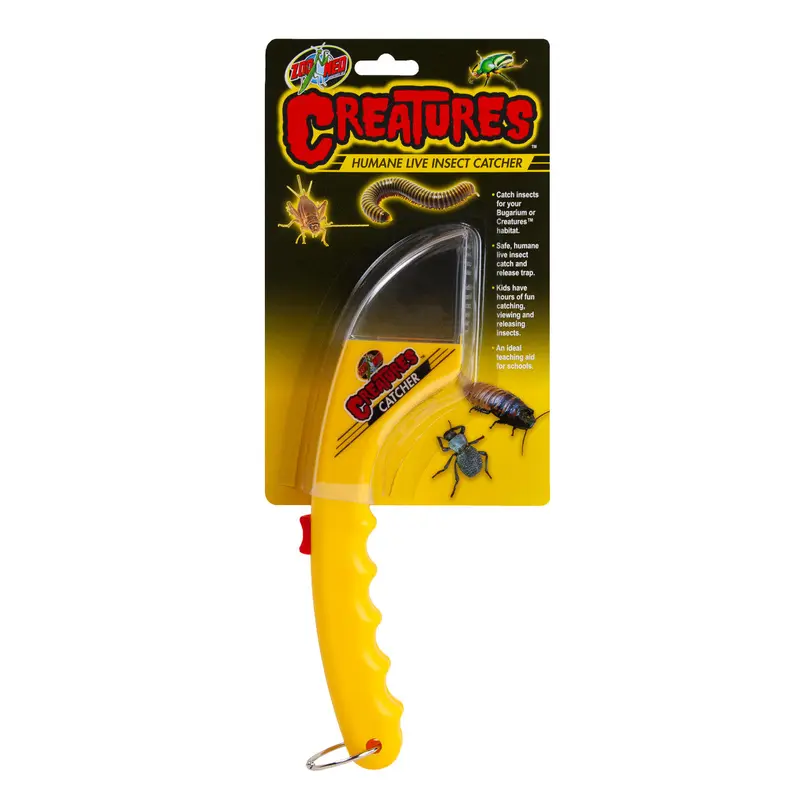 Zoo Med Creatures Humane Live Insect Catcher Yellow