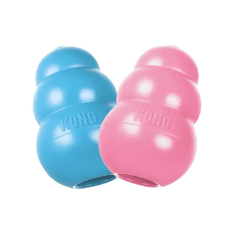 Kong Classic Puppy Dog Toy - Medium - Beginning To Light Chewers
