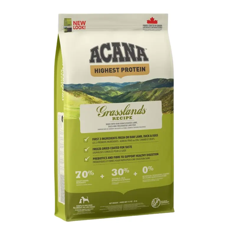 Acana Regionals Grasslands Dry Dog Food - Lamb & Duck - 25lb Bag