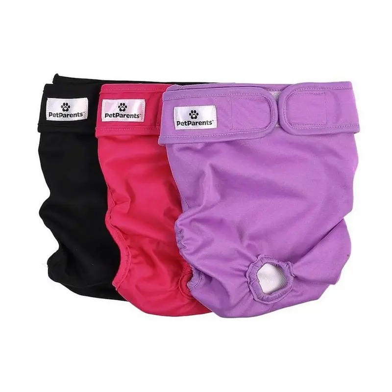 Pet Parents Reusable Princess Dog Diapers 3Pk XL