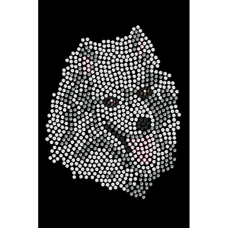 American Eskimo  1 - bandana