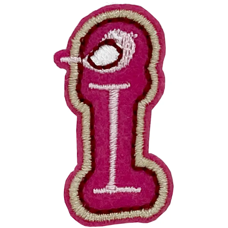 Curly Pink I - Patch