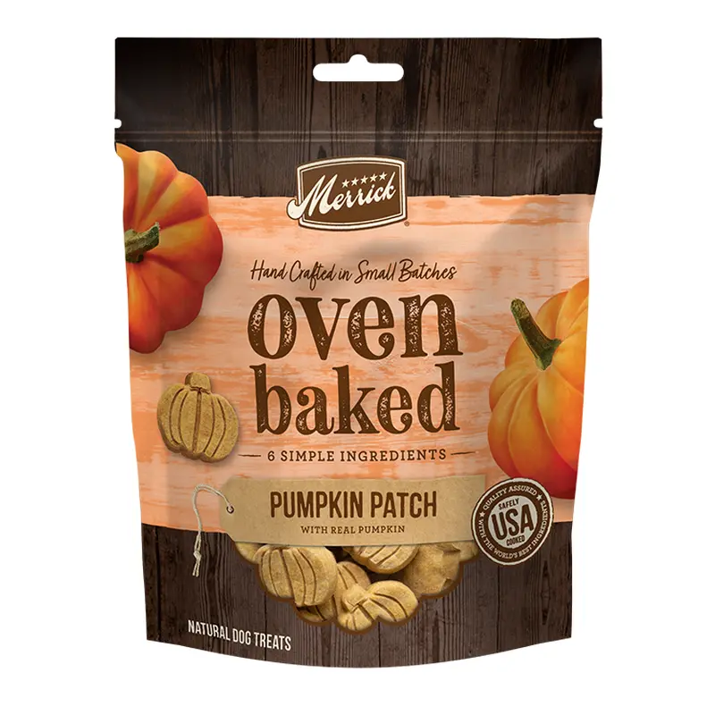 Merrick Oven Baked Pumpkin Patch Dog treats (11oz)