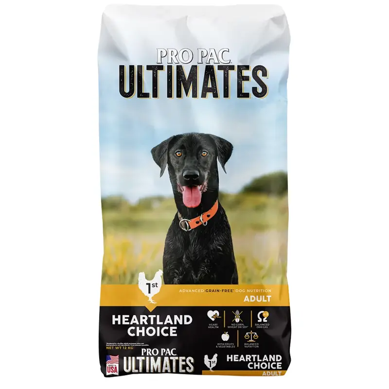 PRO PAC Grain Free Ultimates Heartland Choice Dry Dog Food