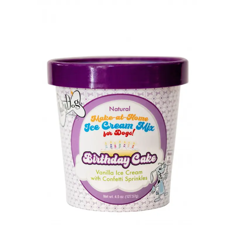 The Lazy Dog Cookie Co. Make at Home Ice Cream Mix - Birthday Cake