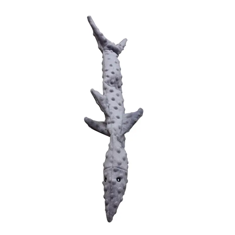 Spot Ethical Pet Dog Toy Skinneeez Extreme Triple Squeak Shark 25In
