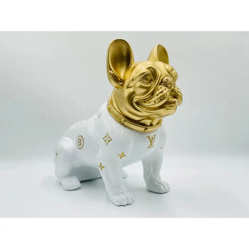 Lou the Bulldog Luxury Art Statue