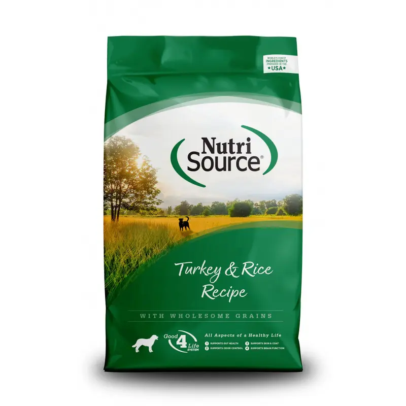 NutriSource Turkey & Rice Recipe Dry Dog Food