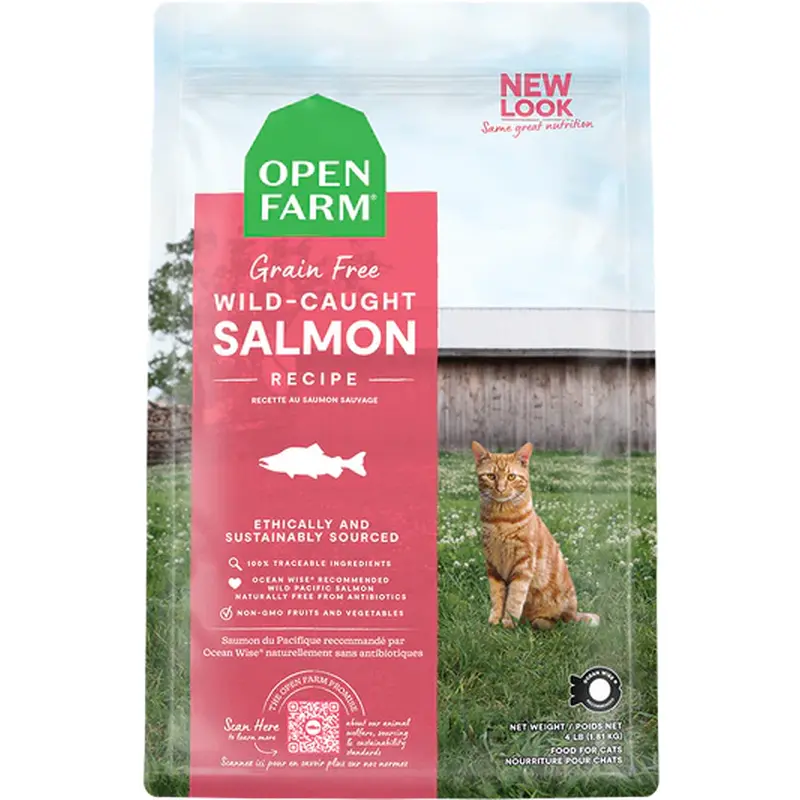 Open Farm Wild Caught Salmon Grain-Free Cat