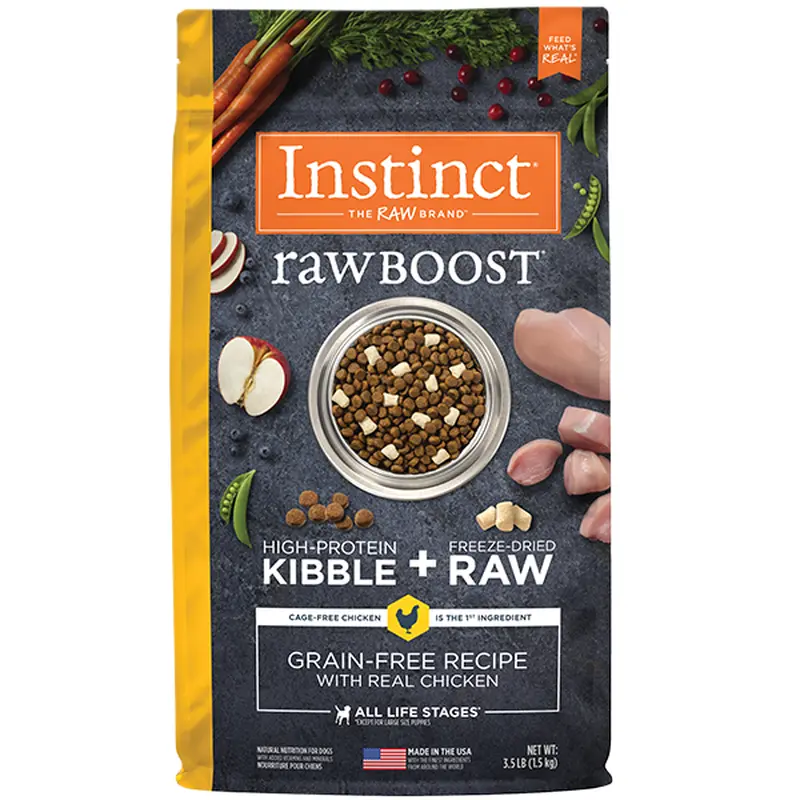 Instinct Dog Raw Boost Grain Free Chicken 3.5 lb