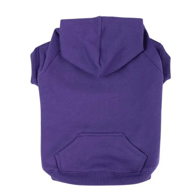 Petedge Zack & Zoey Basic Dog Hoodie eXtra Small Purple