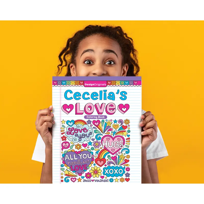 Notebook Doodles Love Customized