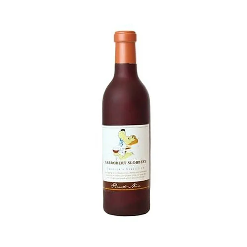 Silly Squeakers  Wine Bottle - Grrrobert Slobbery