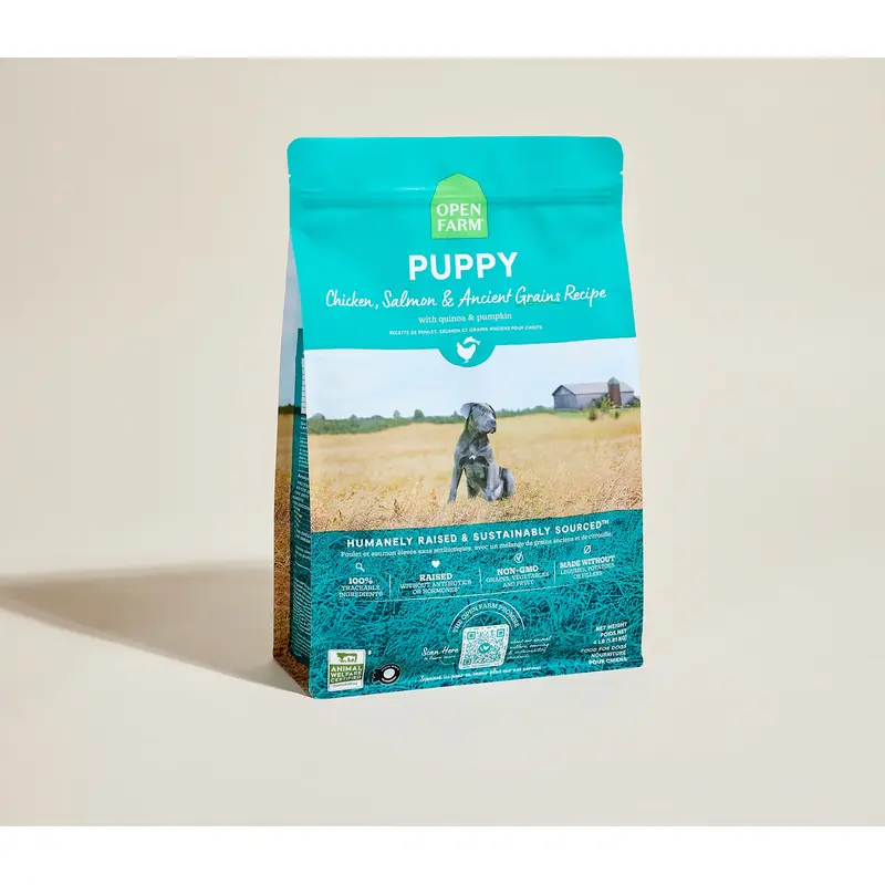 Open Farm Puppy Chicken, Salmon & Ancient Grains