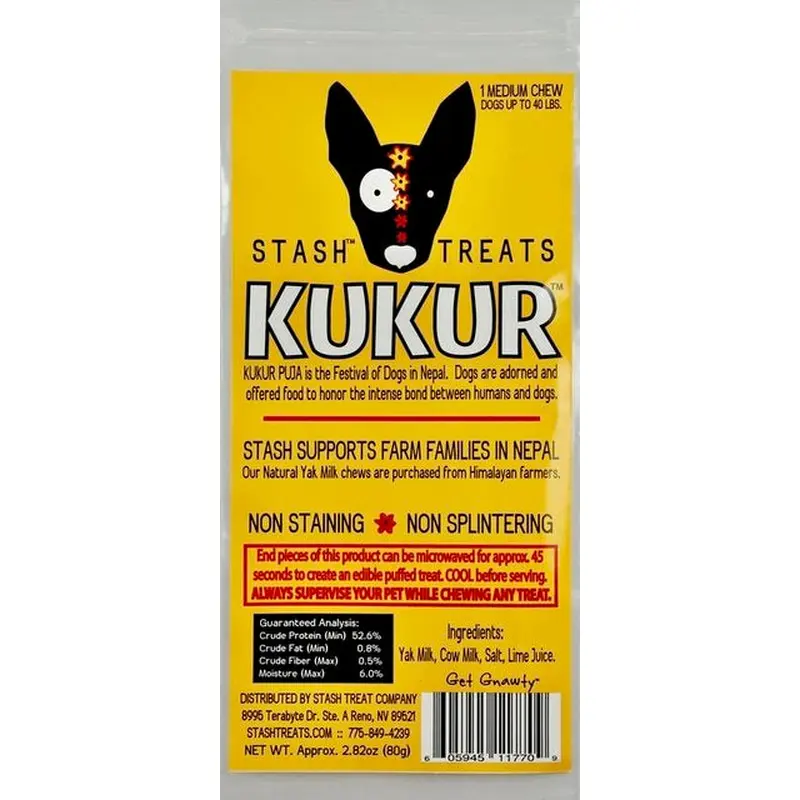 Stash Kukur Yak Milk Chews