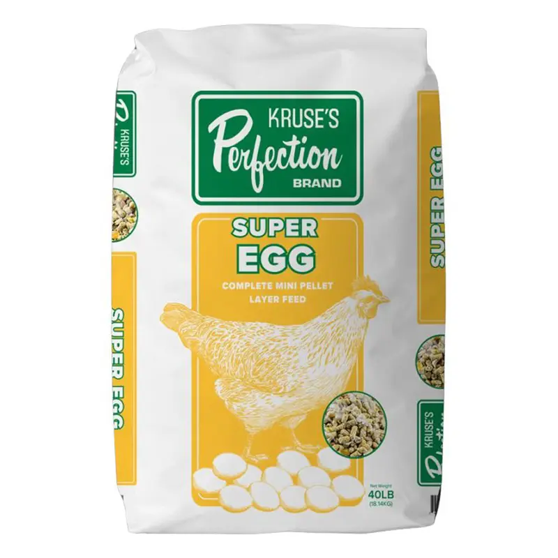 Kruse's Perfection Super Egg Complete Mini Pellet Layer Feed 40lb