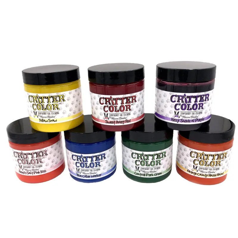 Critter Color - Temporary Pet Fur Coloring/Dog Dye