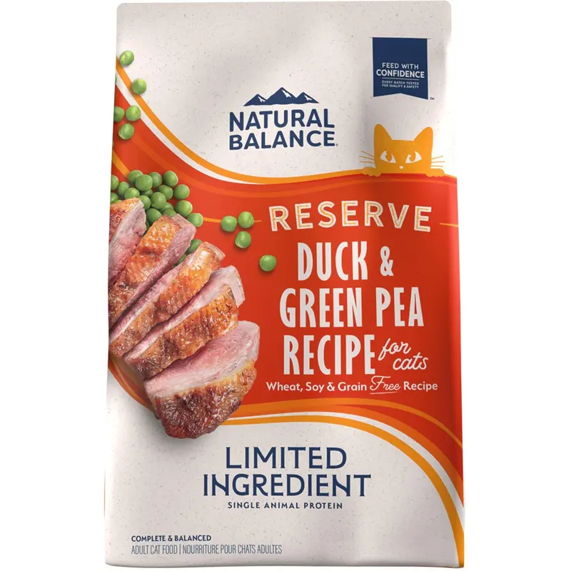 Natural Balance Cat Limited Ingredient Duck & Green Pea  Formula