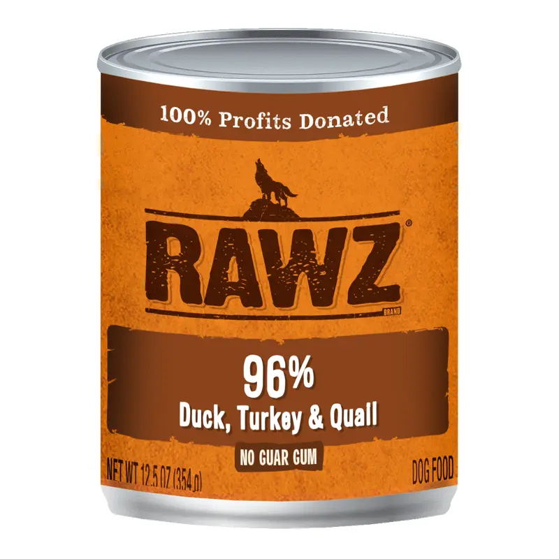 Rawz 96% Duck, Turkey & Quail